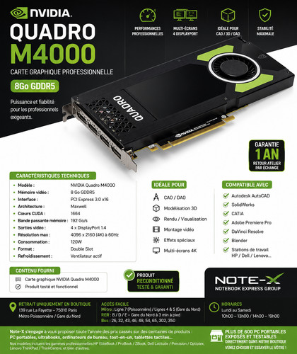 Nvidia quadro m4000 - 🖥️,
